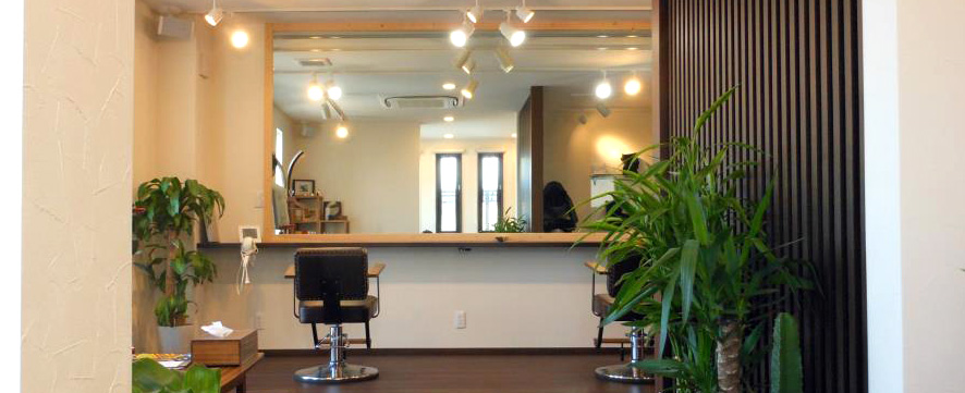 埼玉県熊谷市の美容院・美容室・ヘアサロン JUNO hair design(ジュノ ヘア デザイン)の店内写真です。